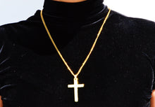 Load image into Gallery viewer, Simple Cross Necklace - GOLD