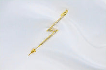 Load image into Gallery viewer, Lightning Crystal Ear Climber