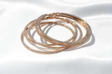 Load image into Gallery viewer, Ice Hoop Earrings - GOLD
