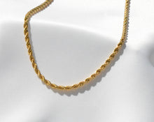 Load image into Gallery viewer, Vintage Rope Twist Chain - GOLD
